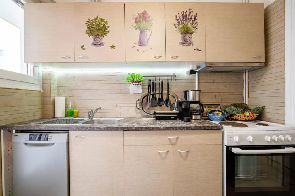 Athens Paradise Cozy 53 Sqm Apartament Near To Metro ภายนอก รูปภาพ