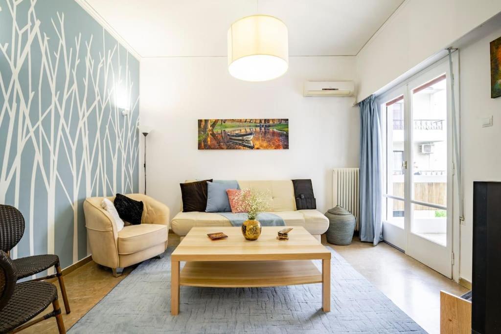 Athens Paradise Cozy 53 Sqm Apartament Near To Metro ภายนอก รูปภาพ